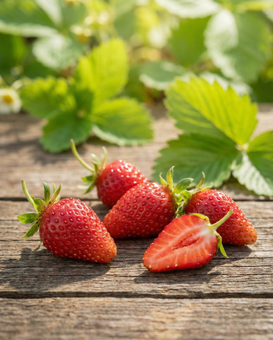 Alpine Strawberry Baron Von Solemacher Red Fruit (Fragaria vesca) – sementes perenes da SeedsChoice