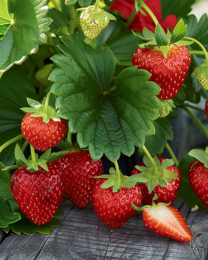Sementes de morango Ruby Ann F1 (Fragaria ananassa) – perene