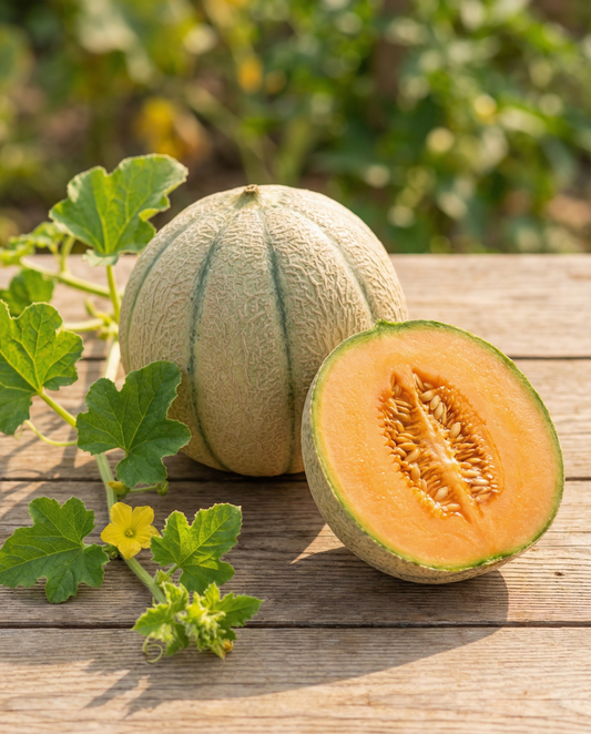 Melón Charentais (Cucumis melo) – semillas de hortaliza anual de SeedsChoice