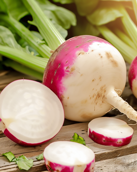 Semillas de nabo Brassica Rapa Nancy variedad anual