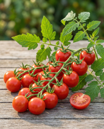 Tomate cherry Super Sweet 100 F1 (Solanum lycopersicum) – semillas de hortaliza anual de SeedsChoice