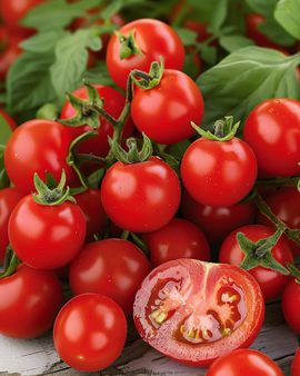 Semillas de tomate Tiny Tim Solanum lycopersicum variedad cherry anual
