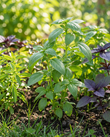 Semillas de albahaca Sweet Basil Mixed Mix (Ocimum basilicum) – hierba anual de SeedsChoice