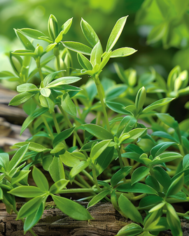 Semillas de ajedrea Satureja montana, hierba perenne