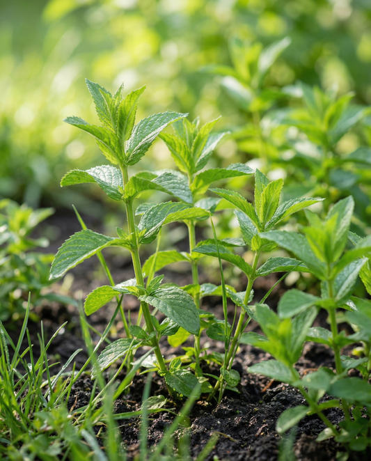 Hortelã-verde (Mentha spicata) – sementes de erva aromática perene da SeedsChoice