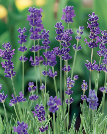 Sementes de lavanda-inglesa (Lavandula angustifolia) – erva aromática perene