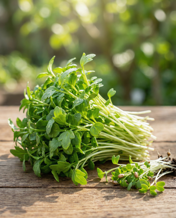 Berro para hoja (Lepidium sativum) – semillas de verdura anual de SeedsChoice
