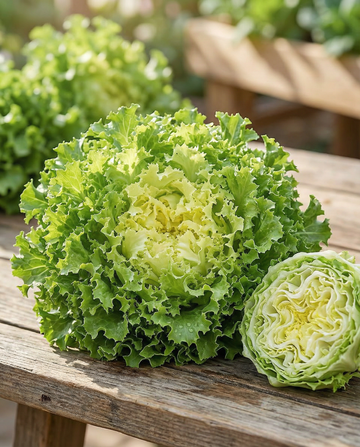 Endivia rizada Frisee (Cichorium endivia) – semillas de hortaliza anual de SeedsChoice