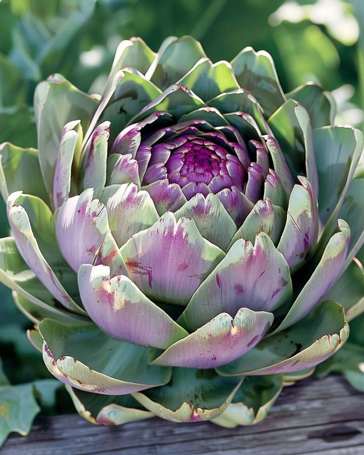 Sementes de Alcachofra Violet De Provence (Cynara cardunculus) – legume perene