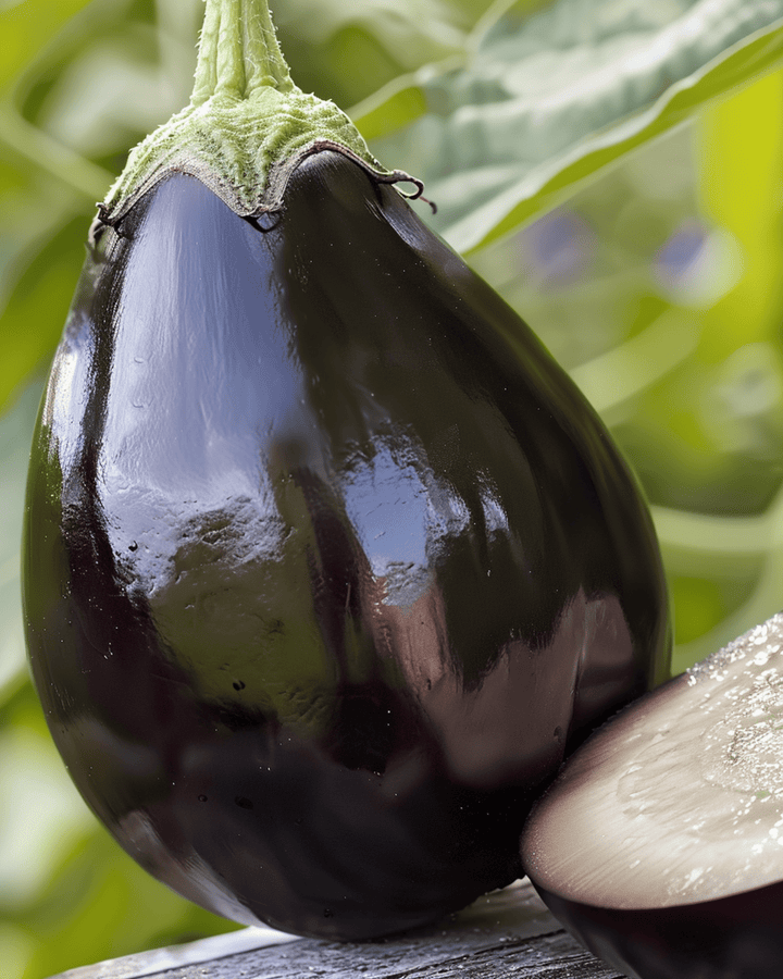 Semillas de berenjena Black Beauty (Solanum melongena) – verdura anual