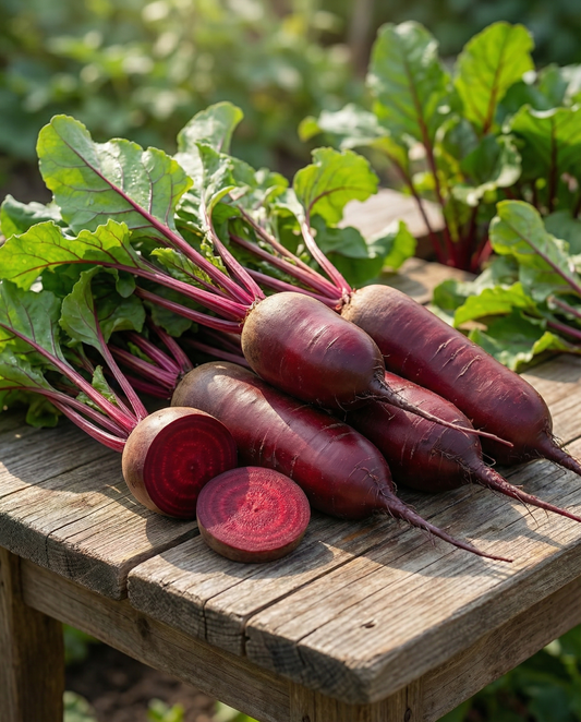 Beterraba Cylindra (Beta vulgaris) – sementes de vegetal anual da SeedsChoice