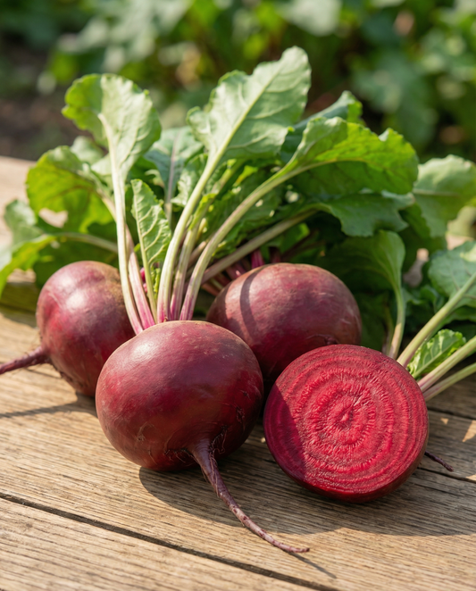 Beterraba Egyptian Turnip Rooted (Beta vulgaris) – sementes de vegetal anual da SeedsChoice