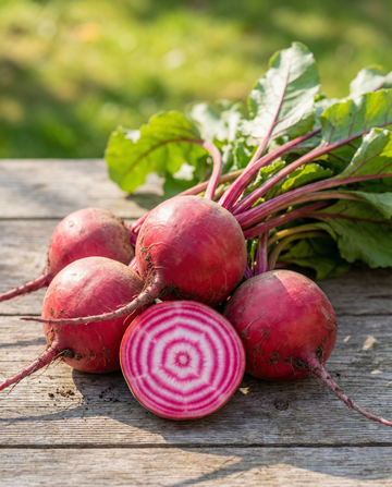 Sementes de beterraba Chioggia (Beta vulgaris) – sementes de vegetal anual da SeedsChoice