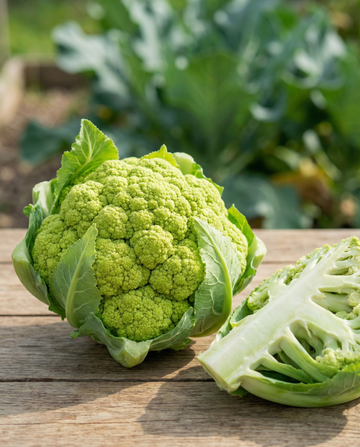 Coliflor verde White Gold F1 (Brassica oleracea) – semillas de hortaliza anual de SeedsChoice