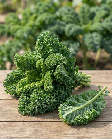 Couve frisada Borecole (Brassica oleracea) – sementes de vegetal anual da SeedsChoice