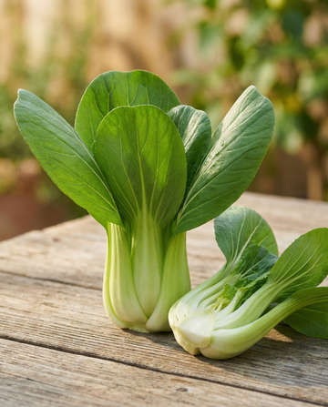 Pak choy japonés Taisai (Brassica campestris) – semillas anuales de SeedsChoice