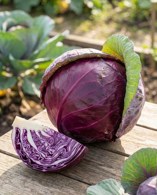 Couve Roxa Langedijker Bewaar 2 (Brassica oleracea) – sementes de hortícola anual da SeedsChoice