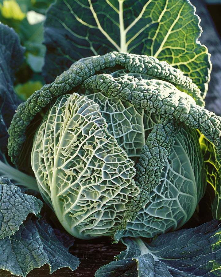 Sementes de couve-lombarda Winterking 2 de inverno (Brassica oleracea) – hortaliça anual