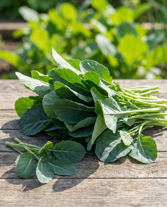 Greens Blauwe Groninger (Brassica napus) – sementes de hortaliça anual da SeedsChoice