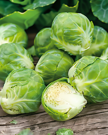 Semillas de coles de Bruselas Groninger Winter Harvest (Brassica oleracea) – variedad anual
