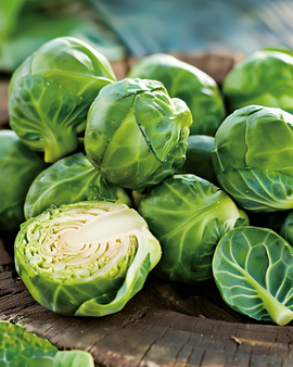 Brussels Sprouts Seeds Cryptus F1 Brassica Oleracea Annual Variety