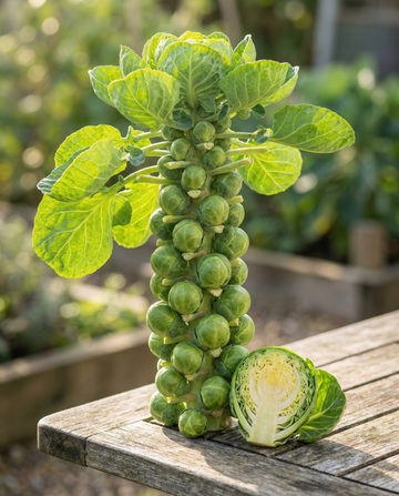 Couve-de-bruxelas Igor F1 (Brassica oleracea) – sementes anuais da SeedsChoice