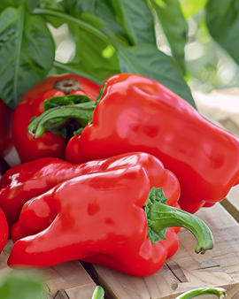 Semillas de pimiento dulce Yolo Wonder Capsicum annuum anual