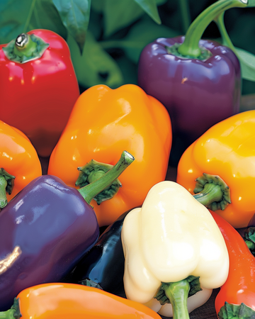 Semillas de pimiento dulce 5 Colour Mix (Capsicum annuum) – hortaliza anual