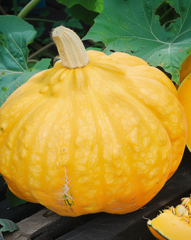 Semillas de calabaza Jaune De Paris Cucurbita maxima anual