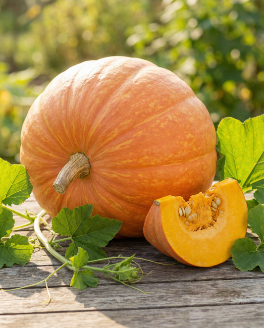 Sementes de abóbora Atlantic Giant (Cucurbita maxima) – legume anual da SeedsChoice