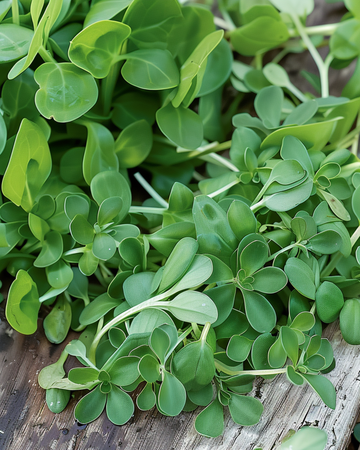 Semillas de verdolaga para cultivo de hoja (Portulaca oleracea) – verdura anual