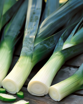 Semillas de puerro Farinto Allium Porrum variedad anual