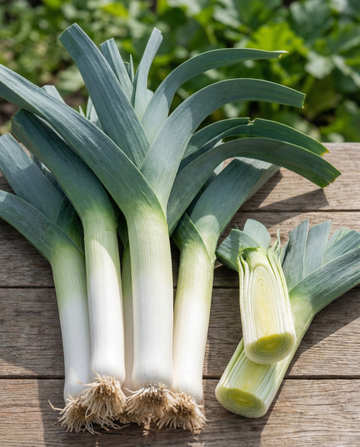Alho-francês Bluegreen Winter (Allium porrum) – sementes de hortaliça anual da SeedsChoice