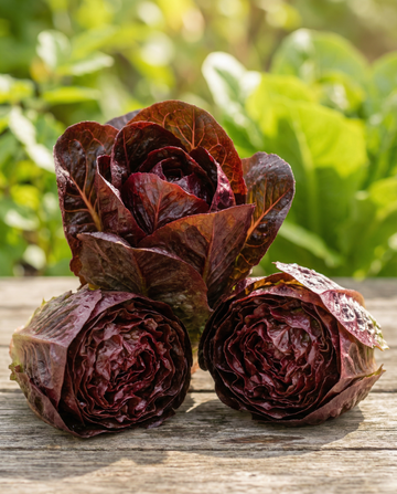 Sementes de alface romana Moonred (Lactuca sativa) – sementes de vegetal anual da SeedsChoice