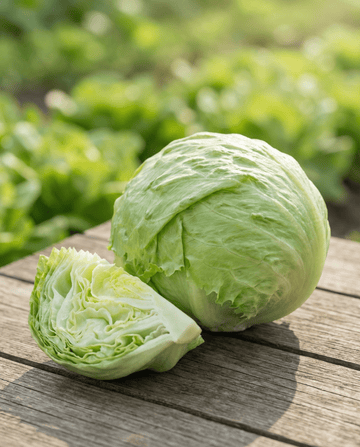 Iceberg Lettuce Calmar (Lactuca sativa) – annual vegetable seeds from SeedsChoice