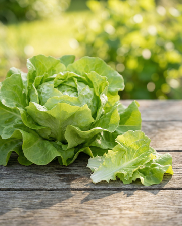 Lechuga de hoja Witte Dunsel para ensaladas (Lactuca sativa) – semillas de hortaliza anual de SeedsChoice