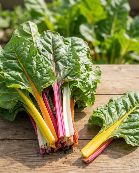 Semillas de acelga multicolor Bright Lights Rainbow (Beta vulgaris) – semillas de verdura anual de SeedsChoice