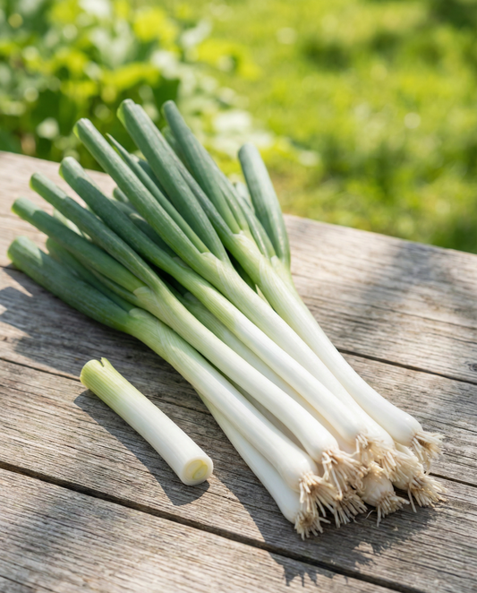 Cebolinha Long White Ishikura (Allium fistulosum) – sementes anuais de legumes da SeedsChoice