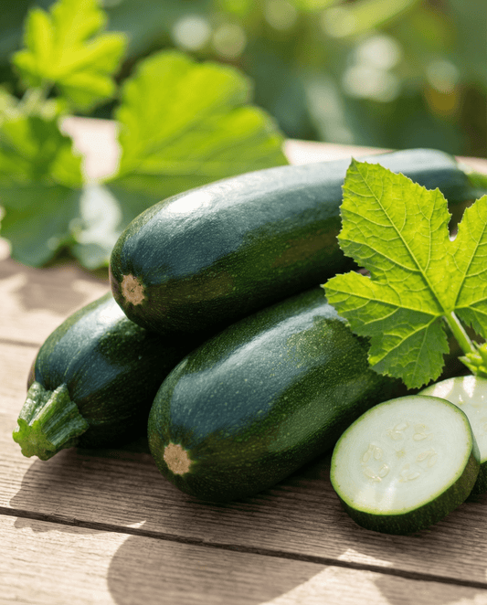 Curgete Black Beauty (Cucurbita pepo) – sementes anuais da SeedsChoice