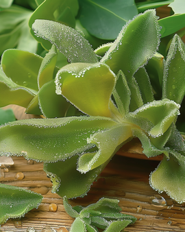 Semillas de planta de hielo Mesembryanthemum crystallinum hortaliza anual de hoja
