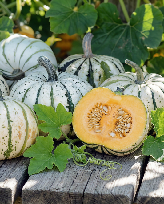 Sweet Dumpling Winter Squash (Cucurbita pepo) – annual vegetable seeds from SeedsChoice