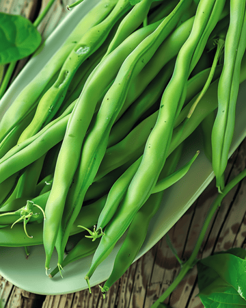 Sementes de feijão-anão Domino 25g (Phaseolus vulgaris) – vegetal anual