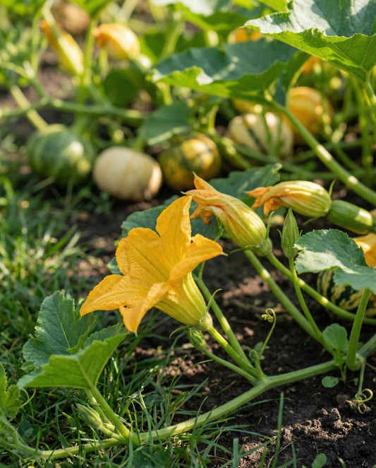 Calabaza ornamental de frutos pequeños (Cucurbita pepo) – semillas de mezcla anual de SeedsChoice