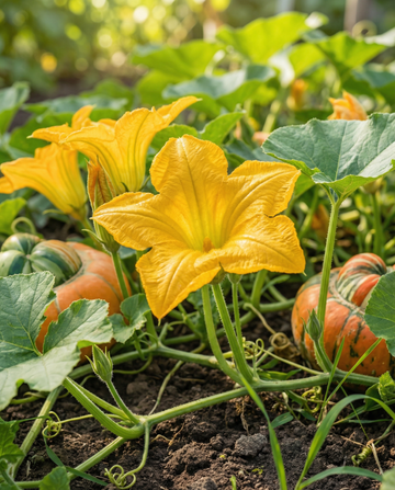 Abóbora Ornamental Turkish Turban (Cucurbita maxima) – sementes anuais da SeedsChoice