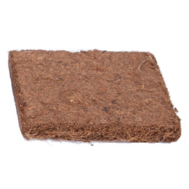 Tableta de sustrato de fibra de coco comprimida 1 litro 10x10 cm