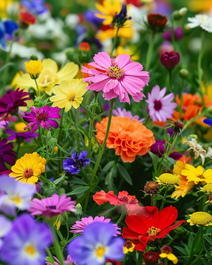 Semillas de flores de verano Mix 250g Pack For Outdoor Sowing – flor anual