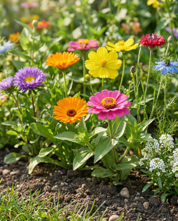 Flores de verano Mix 250g Pack For Outdoor Sowing – semillas de flor anual de SeedsChoice
