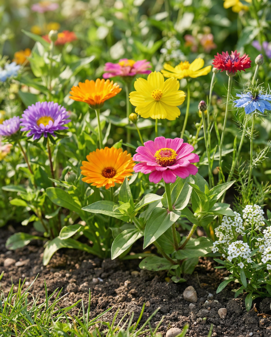 Flores de verano Mix 250g Pack For Outdoor Sowing – semillas de flor anual de SeedsChoice
