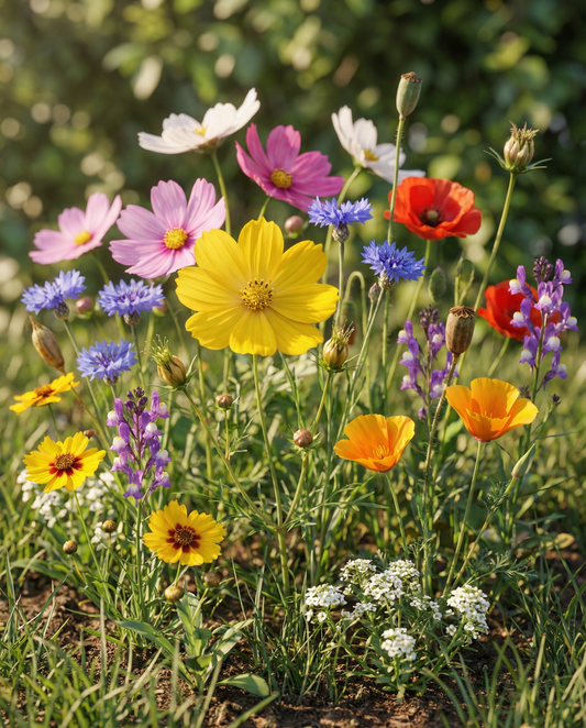 Mezcla Para Pájaros 250g 125 M2 de cobertura – semillas de flores anuales de SeedsChoice