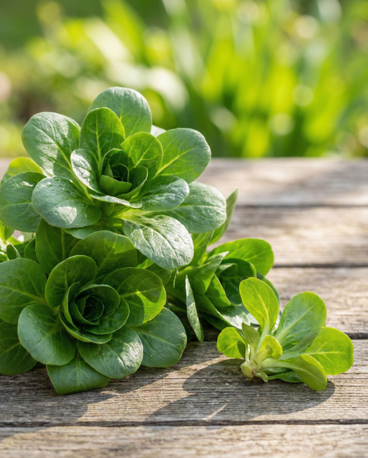 Alface-de-cordeiro de Folha Grande 25g (Valerianella locusta) – sementes de legume da SeedsChoice